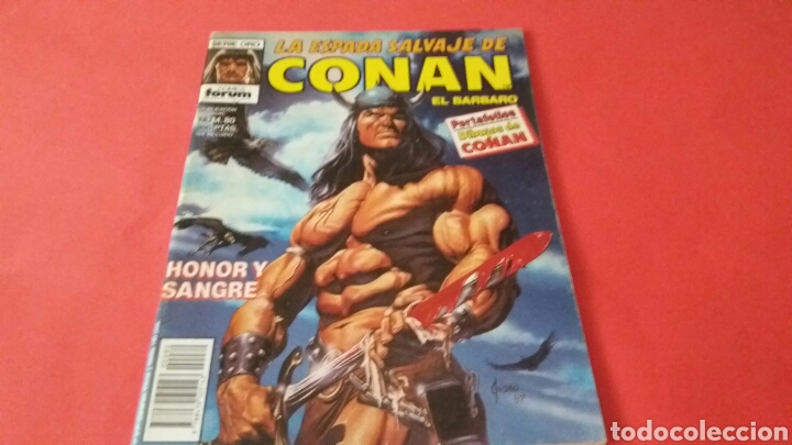 C&oacute;mics: LA ESPADA SALVAJE DE CONAN EXCELENTE ESTADO 80 FORUM - Foto 1