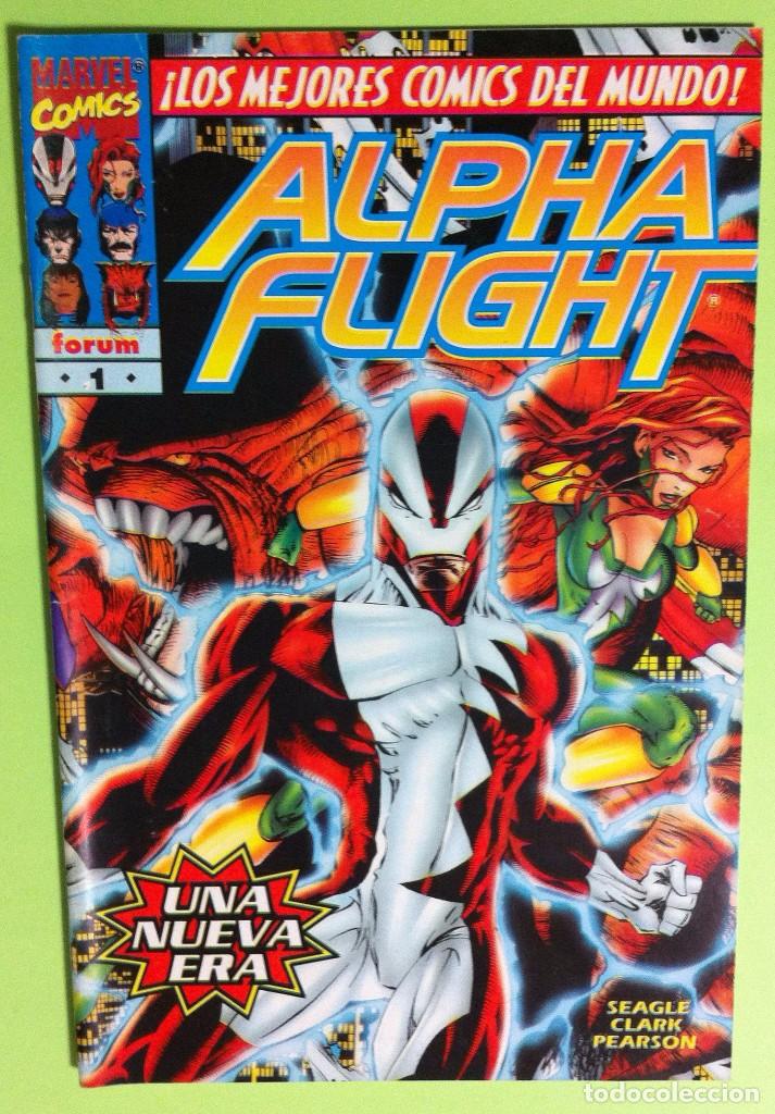 C&oacute;mics: Alpha Flight Origenes + Vol. 2 numeros 1-5 Editorial Forum - Foto 3
