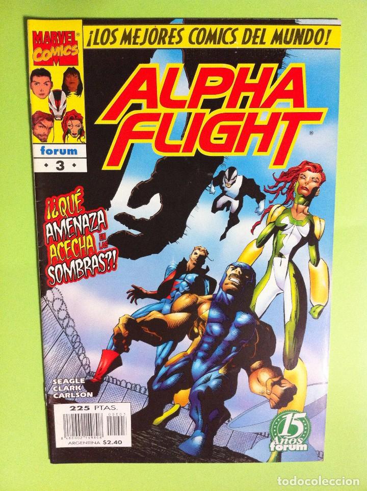 C&oacute;mics: Alpha Flight Origenes + Vol. 2 numeros 1-5 Editorial Forum - Foto 5