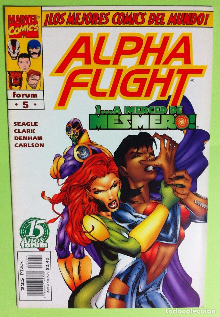 C&oacute;mics: Alpha Flight Origenes + Vol. 2 numeros 1-5 Editorial Forum - Foto 7