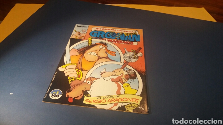 C&oacute;mics: GROONAN EL VAGABUNDO 5 EXCELENTE ESTADO FORUM - Foto 1