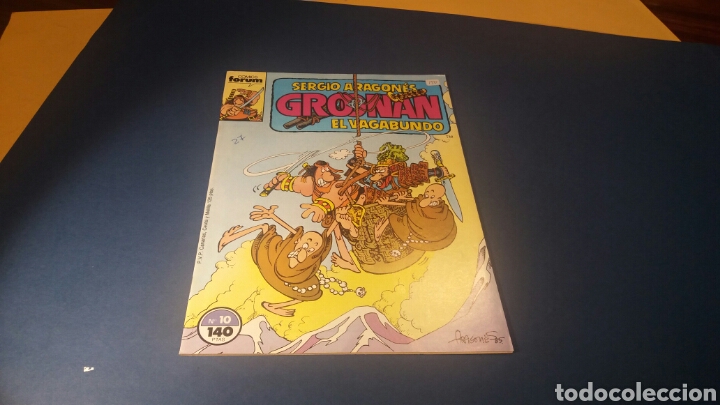 C&oacute;mics: GROONAN EL VAGABUNDO 10 EXCELENTE ESTADO FORUM - Foto 1