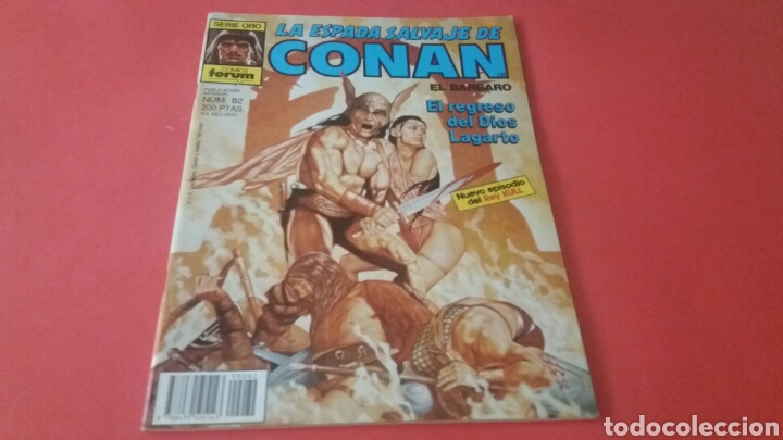 C&oacute;mics: LA ESPADA SALVAJE DE CONAN 82 EXCELENTE ESTADO FORUM - Foto 1