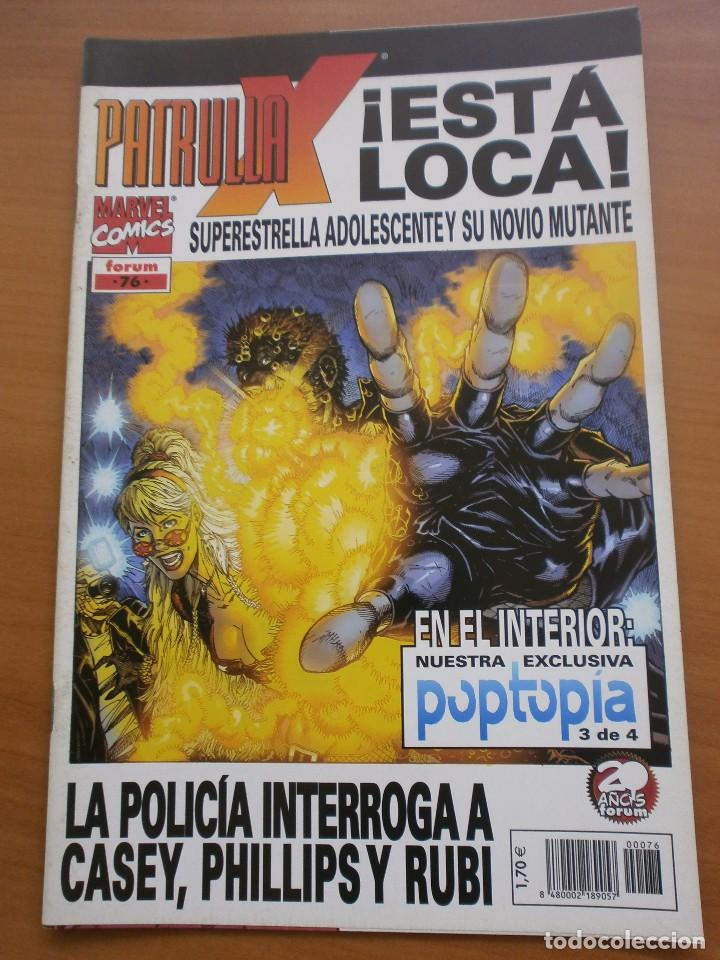 C&oacute;mics: PATRULLA X VOL. 2 n&ordm; 76. POPTOP&Iacute;A 3 de 4 - Foto 1