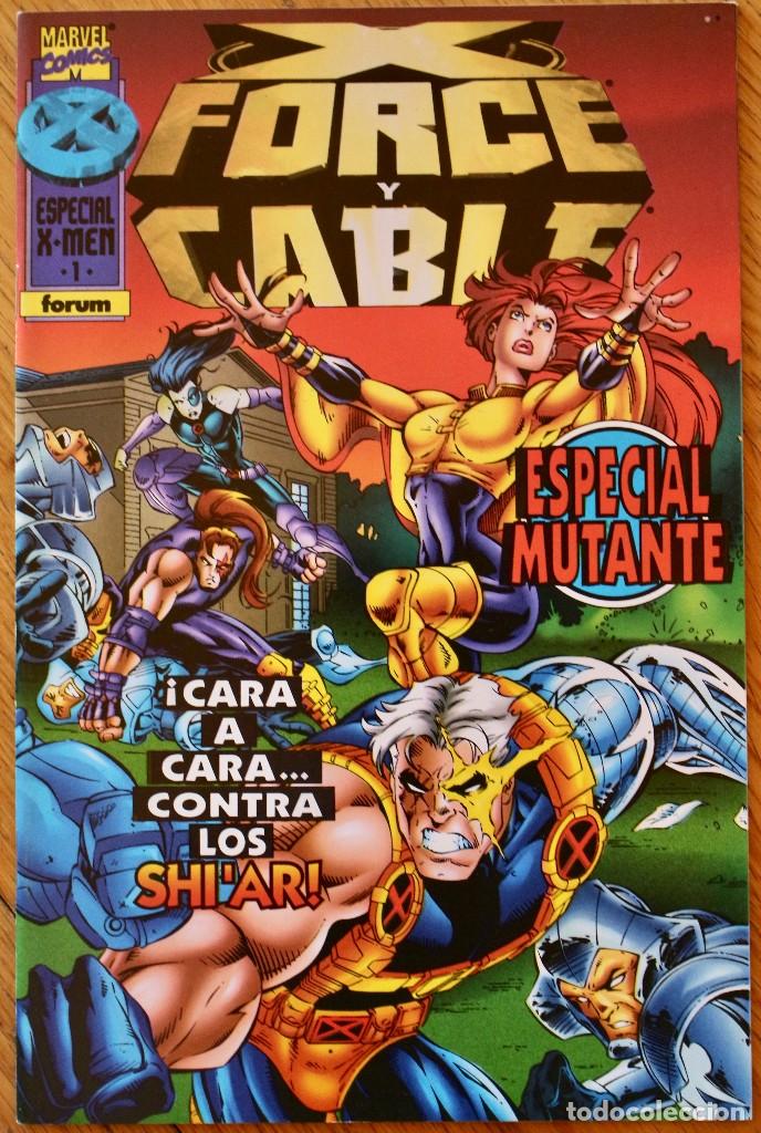 C&oacute;mics: X FORCE Y CABLE- ESPECIAL - MARVEL COMICS - N&ordm; 1 - 199 - COMO NUEVO - NM - Foto 1