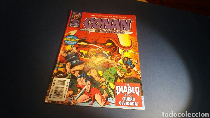C&oacute;mics: CONAN EL BARBARO 40 EXCELENTE ESTADO FORUM - Foto 1