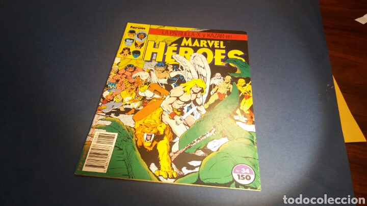 C&oacute;mics: MARVEL HEROES 34 EXCELENTE ESTADO FORUM - Foto 1