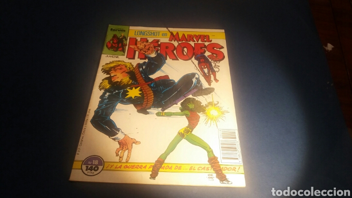C&oacute;mics: MARVEL HEROES 18 EXCELENTE ESTADO FORUM - Foto 1