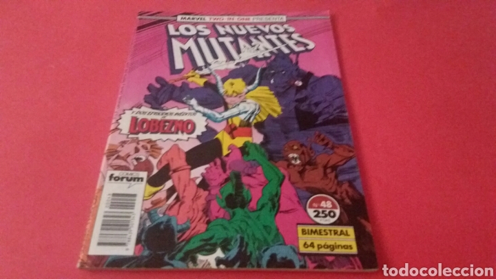 C&oacute;mics: LOS NUEVOS MUTANTES 48 EXCELENTE ESTADO FORUM - Foto 1