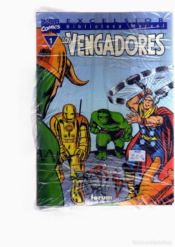 C&oacute;mics: COLECCION COMPLETA DE LOS VENGADORES 32 NUMEROS BIBLIOTECA MARVEL EXCELSIOR - Foto 1
