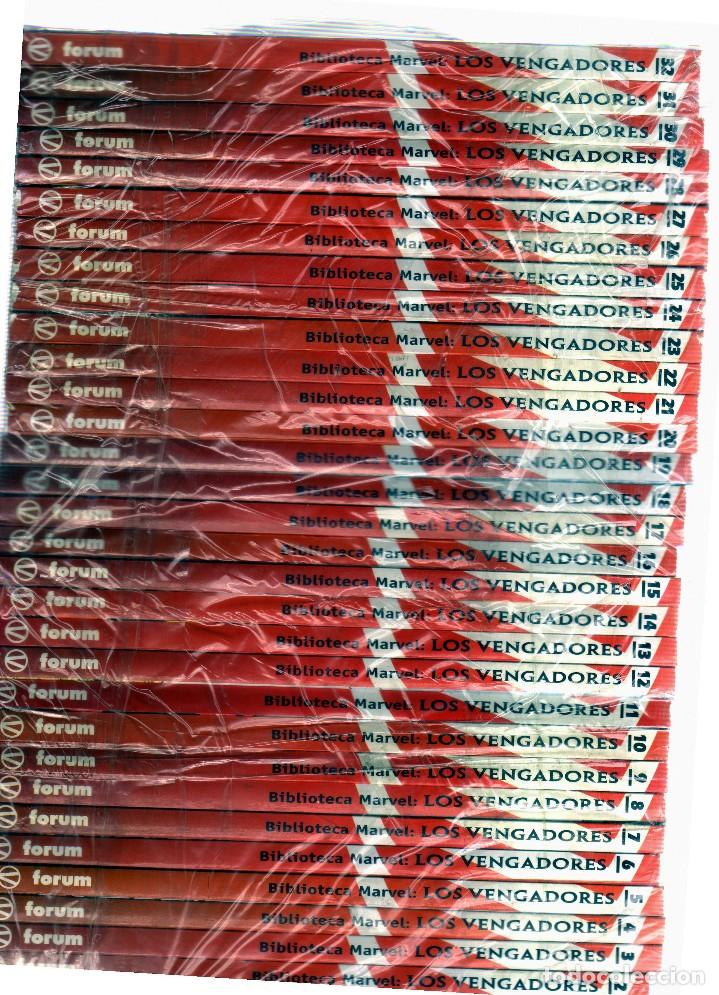 C&oacute;mics: COLECCION COMPLETA DE LOS VENGADORES 32 NUMEROS BIBLIOTECA MARVEL EXCELSIOR - Foto 2