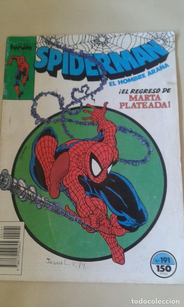 C&oacute;mics: SPIDERMAN NUMERO 191 DE COMICS FORUM - Foto 1