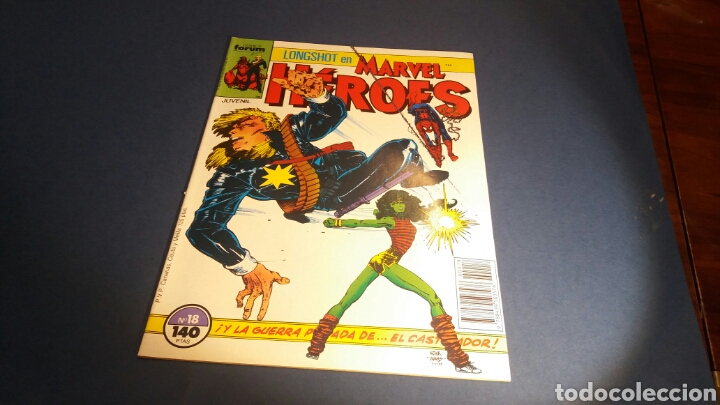 C&oacute;mics: MARVEL HEROES 18 EXCELENTE ESTADO FORUM - Foto 1