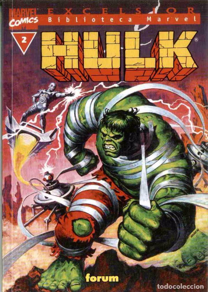 C&oacute;mics: BIBLIOTECA MARVEL HULK N&ordm; 1 Y 2. FORUM - Foto 2