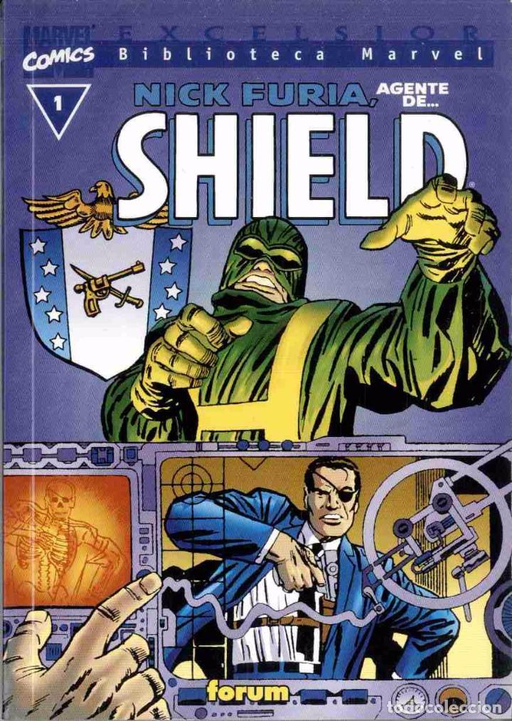 C&oacute;mics: EXCELSIOR BIBLIOTECA MARVEL. NICK FURIA AGENTE DE SHIELD. FORUM - Foto 1