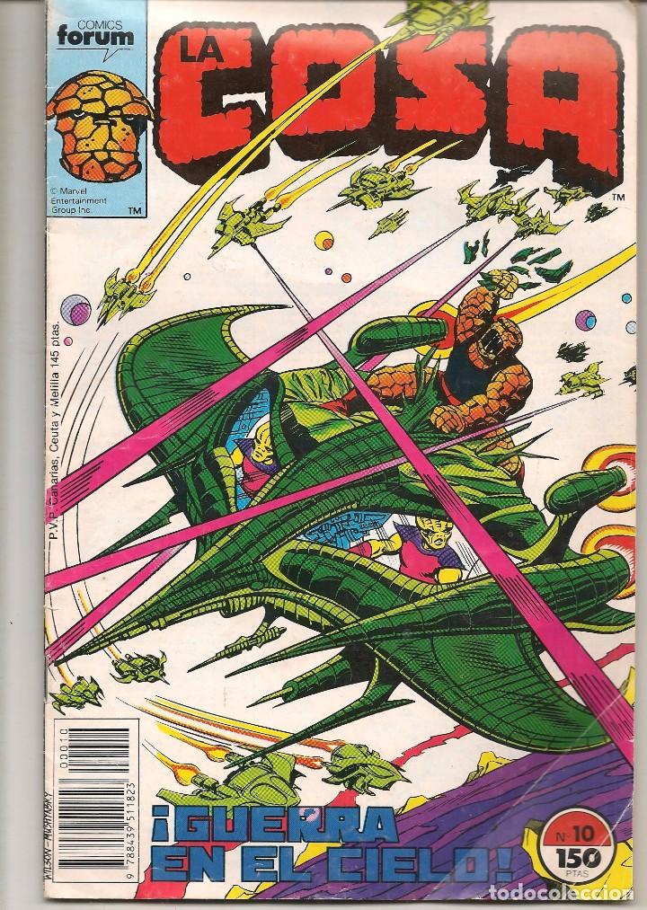 C&oacute;mics: LA COSA. N&ordm; 10. FORUM. 1989. (C/A58) - Foto 1