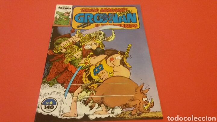 C&oacute;mics: GROONAN EL VAGABUNDO 6 EXCELENTE ESTADO FORUM - Foto 1
