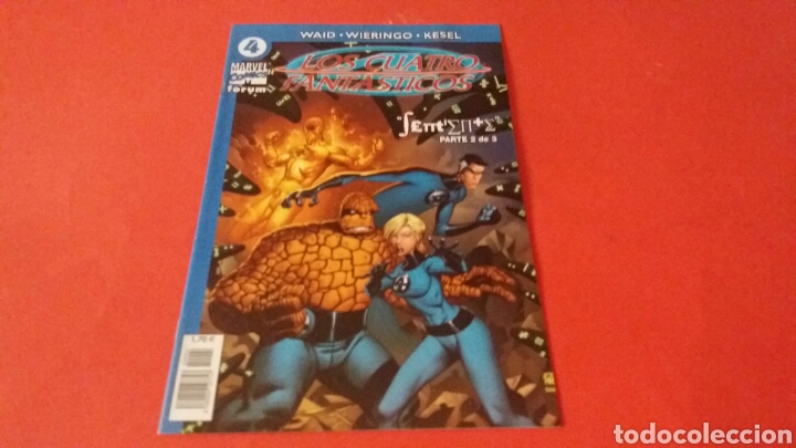 C&oacute;mics: LOS 4 FANTASTICOS 4 EXCELENTE ESTADO PANINI - Foto 1