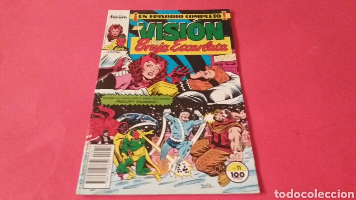 C&oacute;mics: LA VISION Y LA BRUJA ESCARLATA 11 EXCELENTE ESTADO FORUM - Foto 1