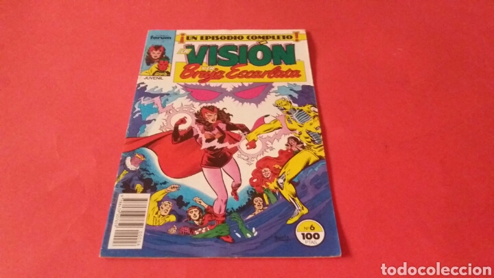 C&oacute;mics: LA VISION Y LA BRUJA ESCARLATA 6 EXCELENTE ESTADO FORUM - Foto 1
