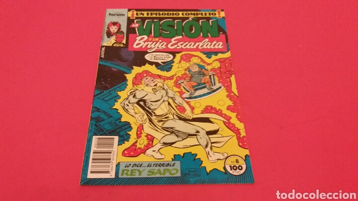 C&oacute;mics: LA VISION Y LA BRUJA ESCARLATA 8 EXCELENTE ESTADO FORUM - Foto 1