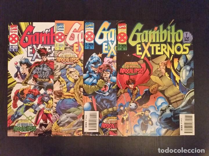 C&oacute;mics: Gambito y los Externos. La era de Apocalipsis. Completa 4 N&uacute;meros. Forum - Foto 1