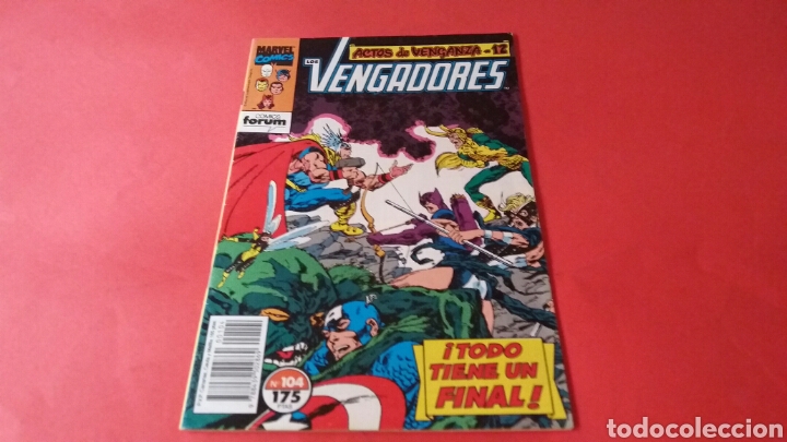 C&oacute;mics: LOS VENGADORES 104 EXCELENTE ESTADO FORUM - Foto 1