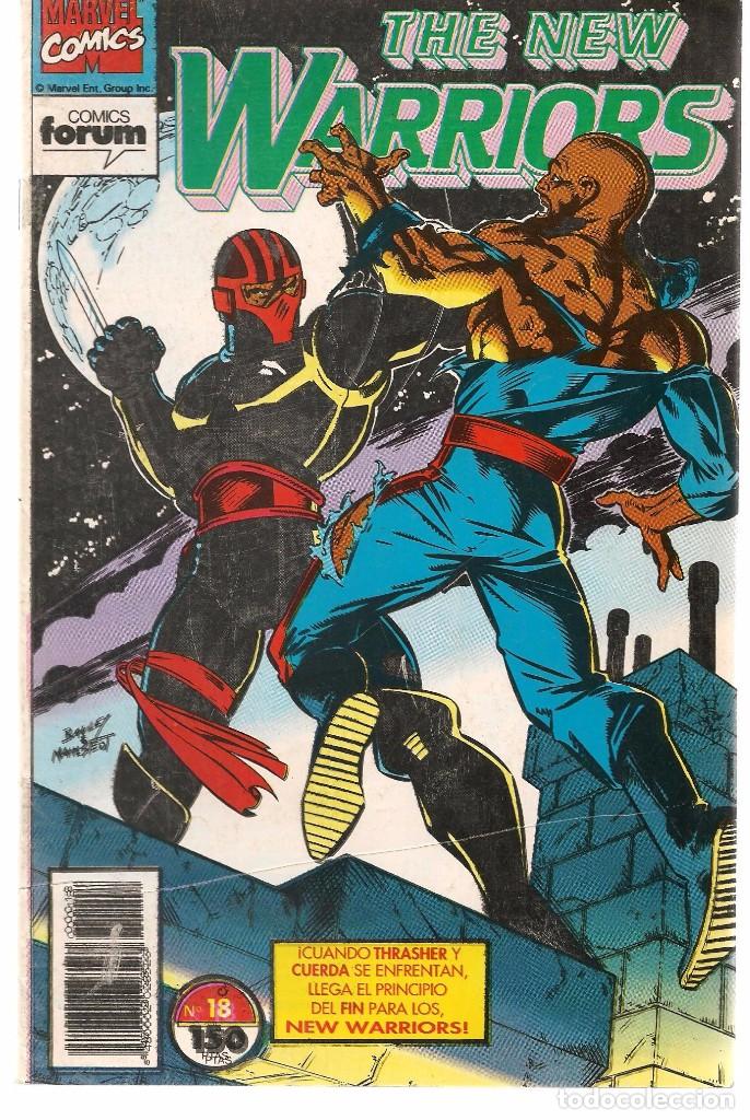 Fumetti: THE NEW WARRIORS. N&ordm; 18. FORUM.(C/A59)