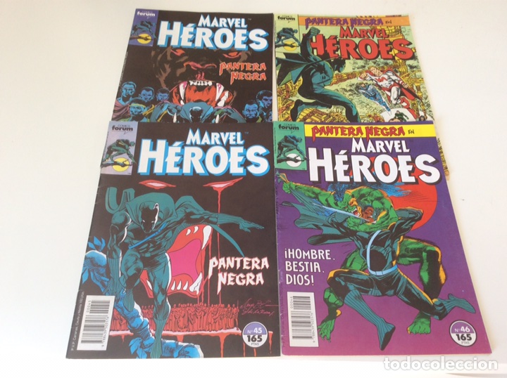 C&oacute;mics: Marvel heroes, Pantera negra saga completa de 4 n&uacute;meros - Foto 1