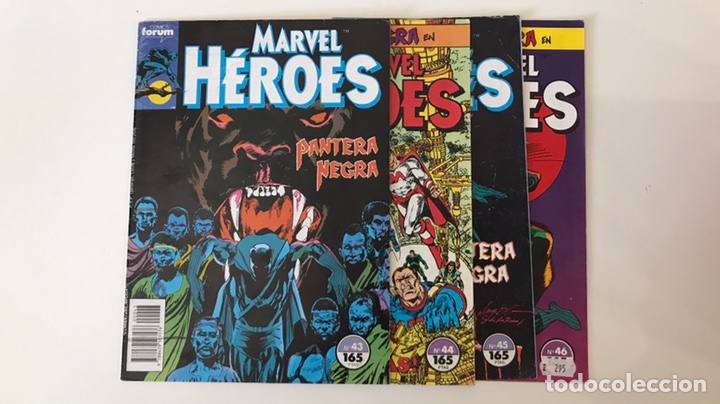 C&oacute;mics: Marvel heroes, Pantera negra saga completa de 4 n&uacute;meros - Foto 2
