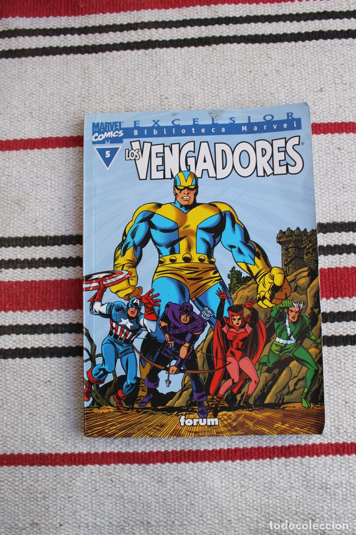 C&oacute;mics: BIBLIOTECA MARVEL N&ordm; 5: LOS VENGADORES - Foto 1