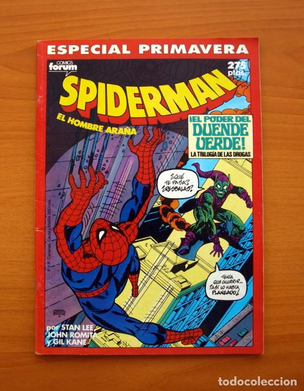 C&oacute;mics: Spiderman, El hombre Ara&ntilde;a, El poder del Duende Verde - Especial Primavera 1990 - Comics Forum - Foto 1