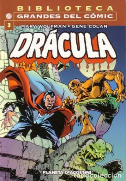 C&oacute;mics: DRACULA-BIBLIOTECA GRANDES DEL C&Oacute;MIC- N&ordm; 3 -GRANDES MARV WOLFMAN-GENE COLAN-2003-MUY BUENO-LEA-6982