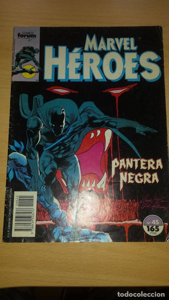 C&oacute;mics: Marvel Heroes n&ordm; 45 - Pantera Negra - Comics Forum - Foto 1