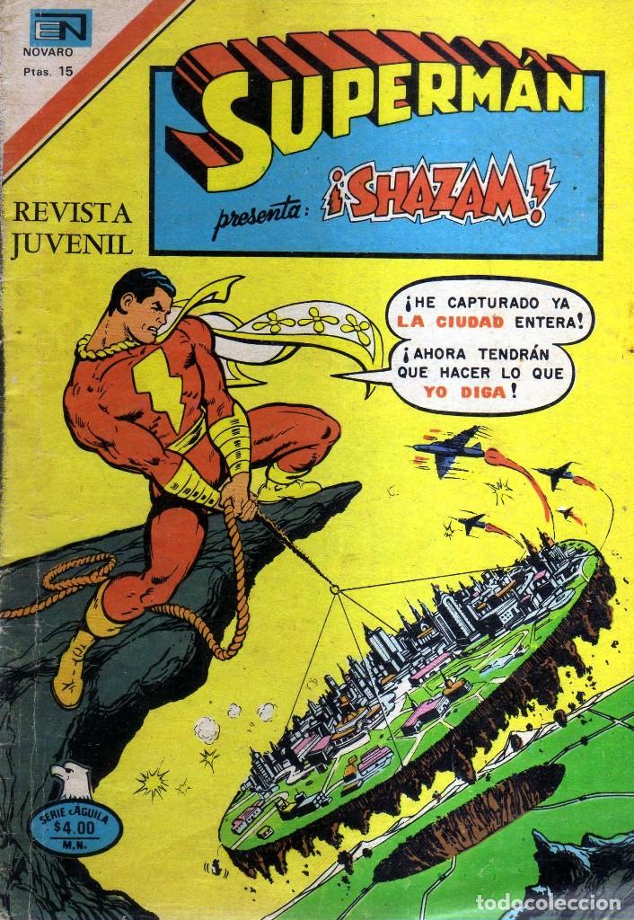 C&oacute;mics: SUPERMAN - PRESENTA SHAZAM - REVISTA JUVENIL - Foto 1
