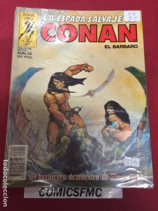 C&oacute;mics: LA ESPADA SALVAJE DE CONAN NUMERO 38 NORMAL ESTADO - Foto 1