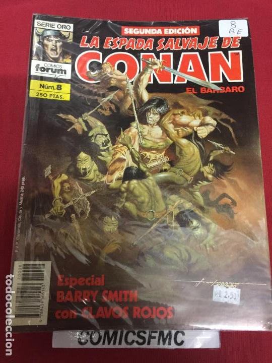 C&oacute;mics: LA ESPADA SALVAJE DE CONAN SEGUNDA EDICION NUMERO 8 NORMAL ESTADO REF.52 - Foto 1