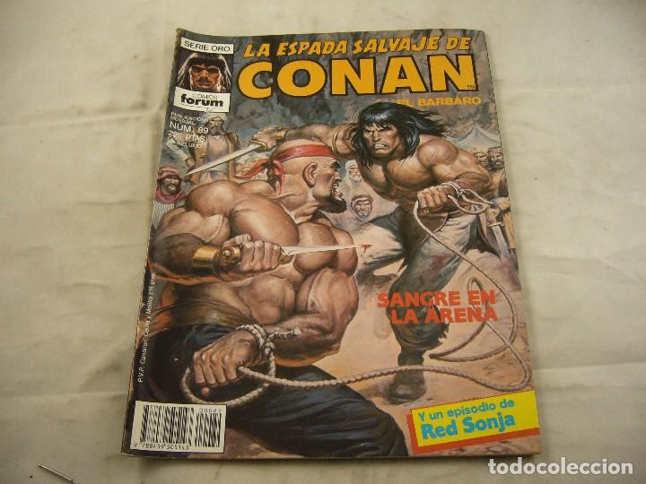 C&oacute;mics: LA ESPADA SALVAJE DE CONAN, EL BARBARO N&ordm;89 - Foto 1