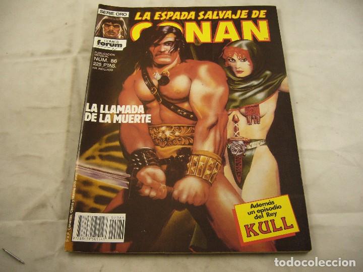 C&oacute;mics: LA ESPADA SALVAJE DE CONAN, EL BARBARO N&ordm;86 - Foto 1