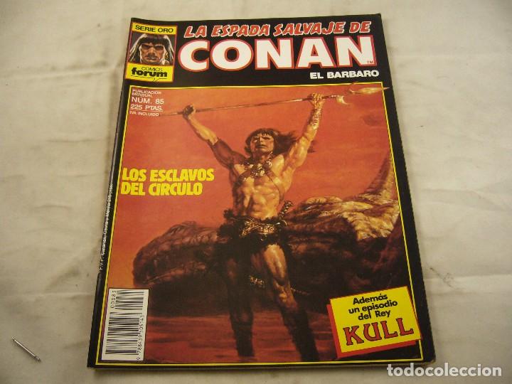 C&oacute;mics: LA ESPADA SALVAJE DE CONAN, EL BARBARO N&ordm;85 - Foto 1