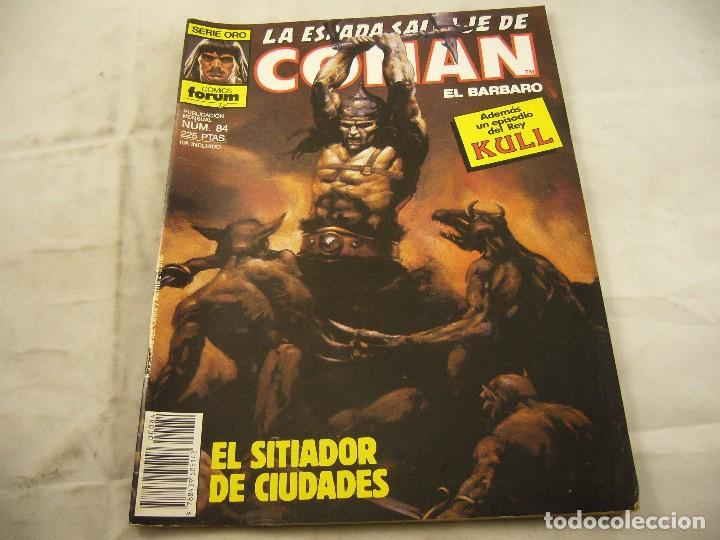 C&oacute;mics: LA ESPADA SALVAJE DE CONAN, EL BARBARO N&ordm;84 - Foto 1