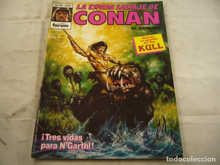 C&oacute;mics: LA ESPADA SALVAJE DE CONAN, EL BARBARO N&ordm;73 - Foto 1