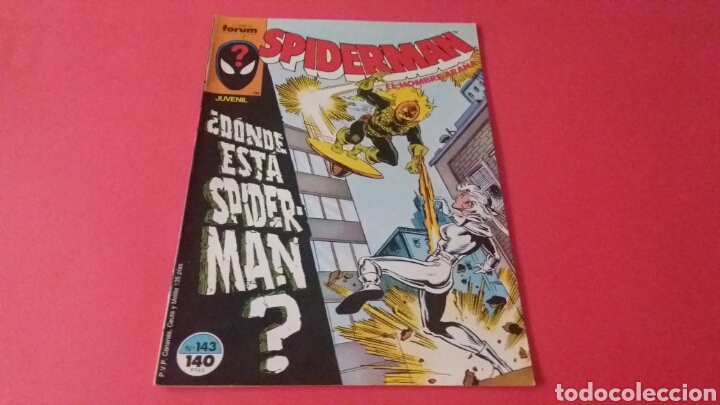 C&oacute;mics: SPIDERMAN 143 EN BUEN ESTADO FORUM - Foto 1