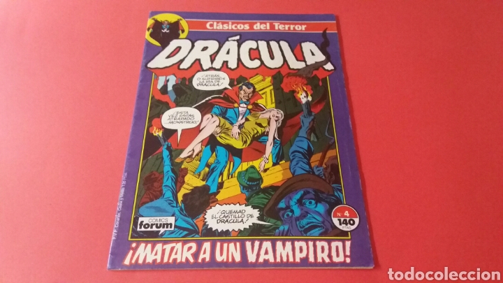C&oacute;mics: CLASICOS DEL TERROR DRACULA 4 EN BUEN ESTADO FORUM - Foto 1