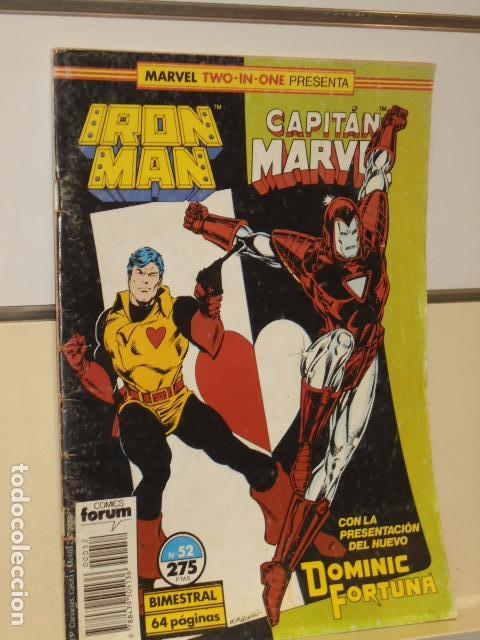 C&oacute;mics: MARVEL TWO IN ONE PRESENTA IRON MAN CAPITAN MARVEL N&ordm; 52  - FORUM - - Foto 1