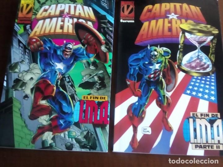 C&oacute;mics: CAPITAN AMERICA 2 TOMOS A&Ntilde;O 1996 - Foto 1