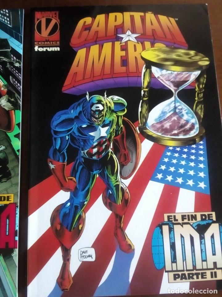 C&oacute;mics: CAPITAN AMERICA 2 TOMOS A&Ntilde;O 1996 - Foto 3