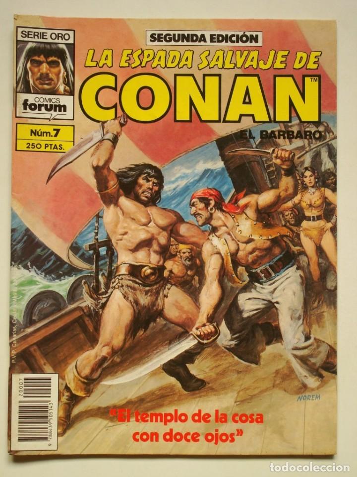 Comics : La espada salvaje de Conan el bárbaro nº 7 (serie oro Forum) (OFERTA 3X2 llévate 3 paga 2)