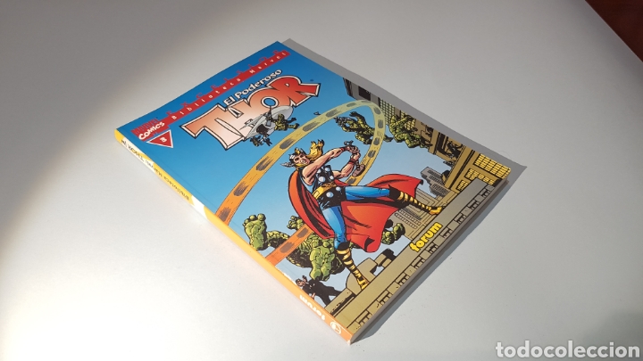 C&oacute;mics: BIBLIOTECA MARVEL EL PODEROSO THOR 16 MUY BUEN ESTADO FORUM - Foto 1