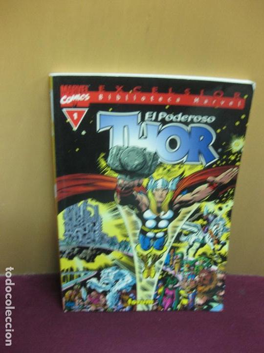 C&oacute;mics: MARVEL COMICS. EXCELSIOR. BIBLIOTECA MARVEL 1. EL PODEROSO THOR. FORUM.. 2001. - Foto 1